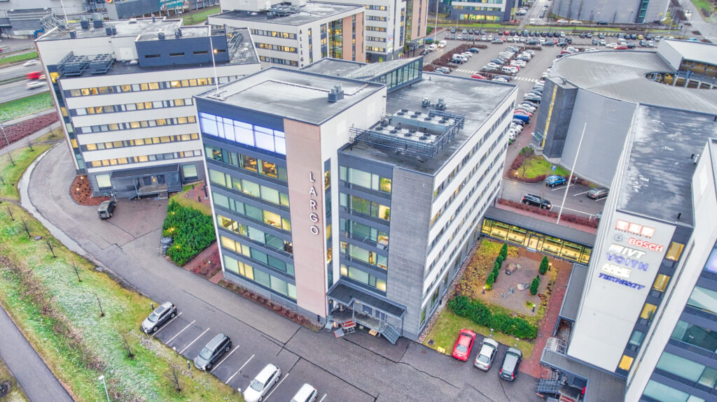 gate8 businesspark ilmakuva