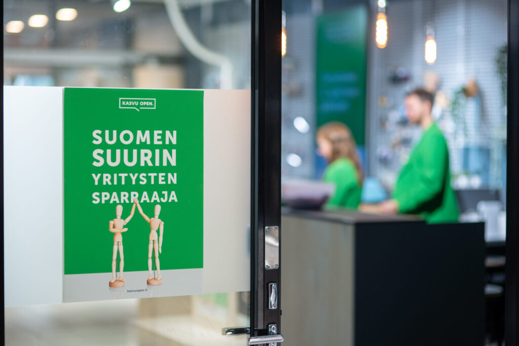 Kasvu Open -tilaisuudessa kokoustila